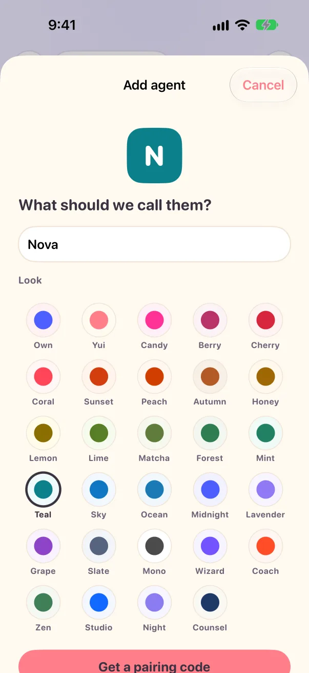 A look for every agent