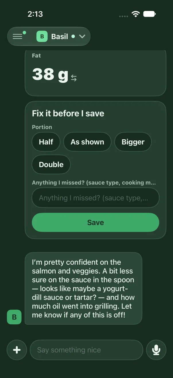 The same answer in dark mode
